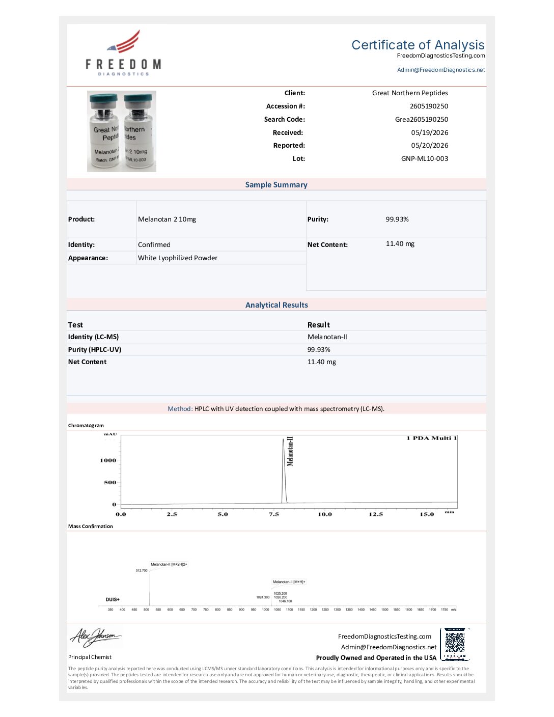 Melanotan 2 10mg