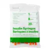 Buy insulin syringes in Canada – 1mL 30G 8 mm sterile needles for peptide use from Great Northern Peptides.