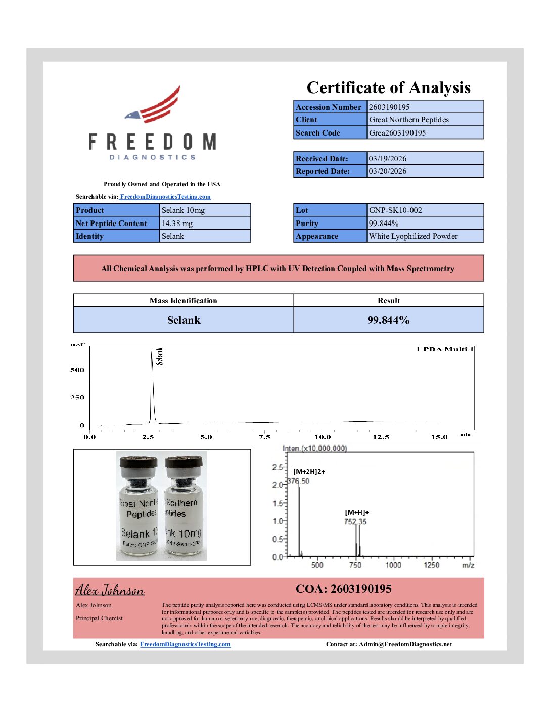 Selank 10mg