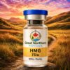 HMG Peptide 75 IU – Great Northern Peptides HMG peptide vial for LH and FSH hormone support – Great Northern Peptides Canada